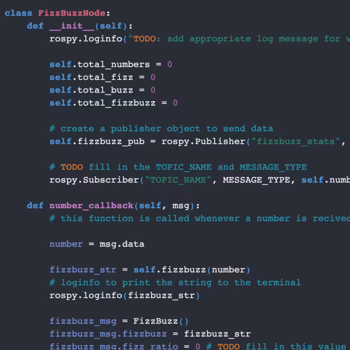 Image of ROS FizzBuzz